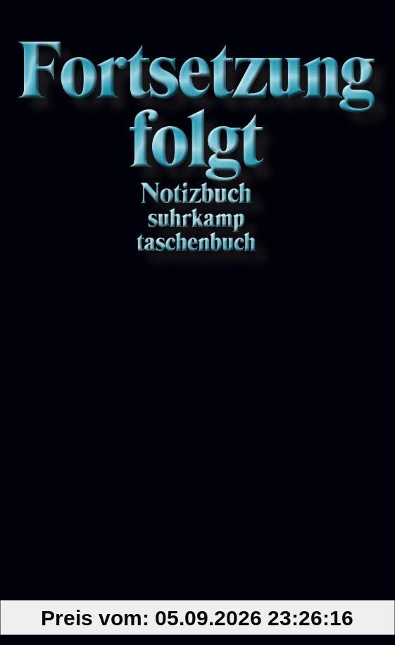 Notizbuch 'Fortsetzung folgt'