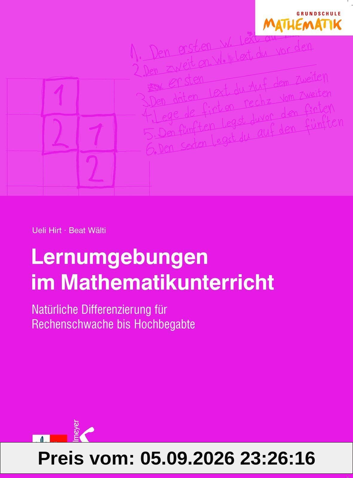 Lernumgebungen im Mathematikunterricht