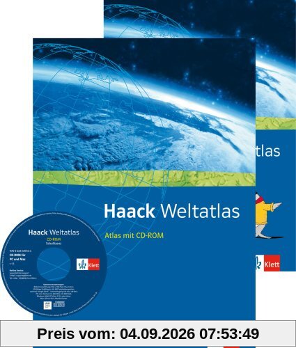 Haack Weltatlas für Sekundarstufe I und II: Haack-Weltatlas. Atlas mit CD-ROM