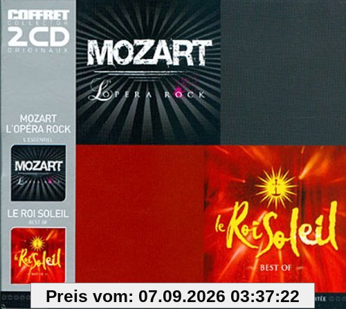 Coffret 2 CD(Mozart Opera Rock/le Roi Soleil)