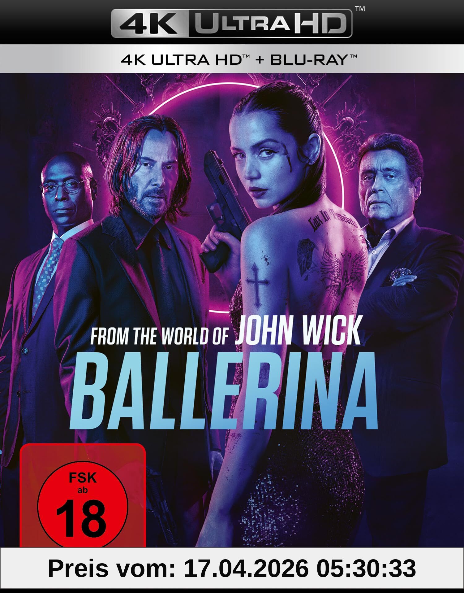 Ballerina - From the World of John Wick (4K Ultra HD) (+ Blu-ray)