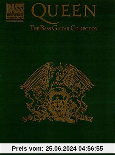 Queen The Bass Guitar Collection Bass Recorded Version Bgtr Book: The Best Guitar Collection (Bass Recorded Versions)