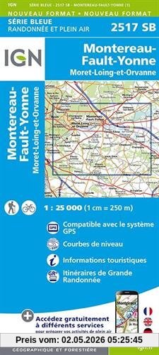 Montereau Fault 1:25 000