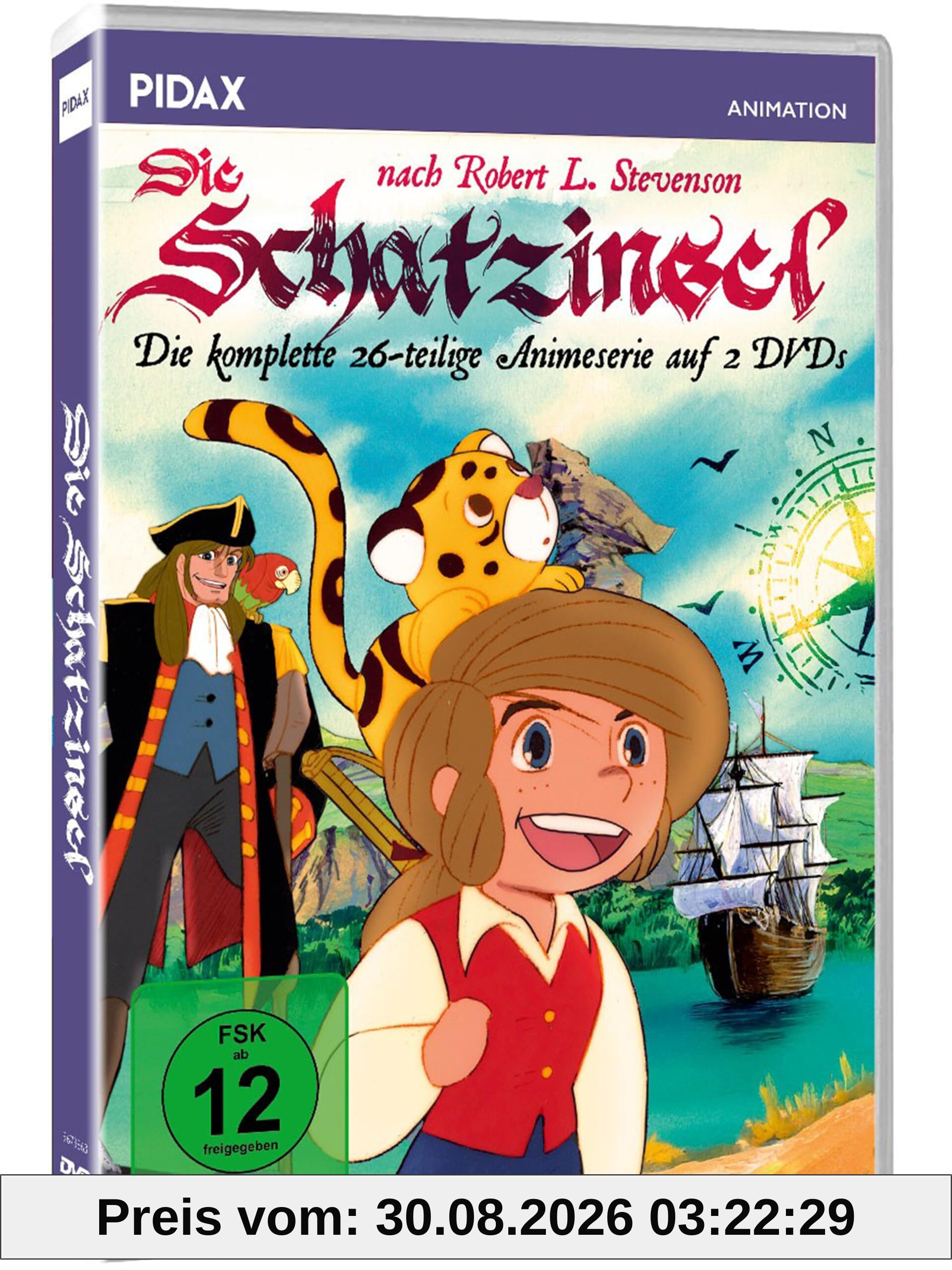 Die Schatzinsel – Die komplette 26-teilige Anime-Kultserie nach Robert Louis Stevenson [2DVDs]