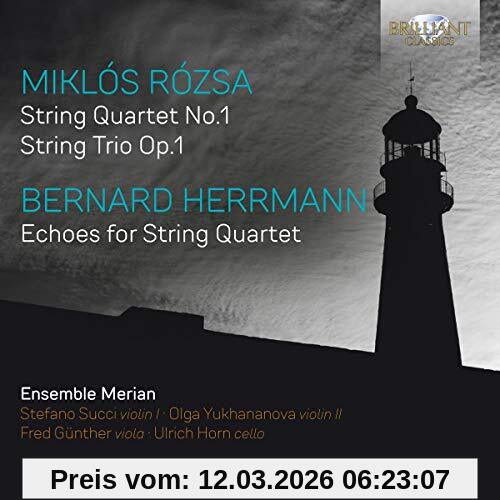 Various Rozsa & Herrmann, Music For String Quartet