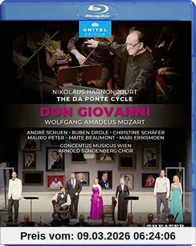 Felix Breisach Mozart, Don Giovanni [Nikolaus Harnoncourt; Theater An Der Wien, 2014] [Blu-ray]