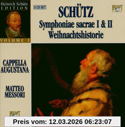 Matteo Messori Schütz, Symphoniae Sacrae U. Weihnachtshistorie Vol.1