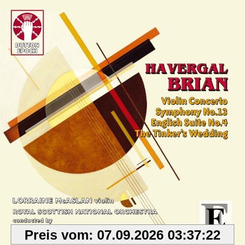 Violinkonzert/Sinfonie 13/Enlish