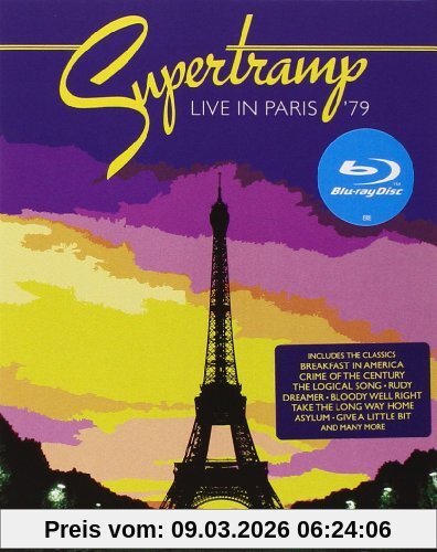 Peter Clifton Supertramp, Live In Paris '79 [Blu-ray] [2012][Region Free] [Uk Import]