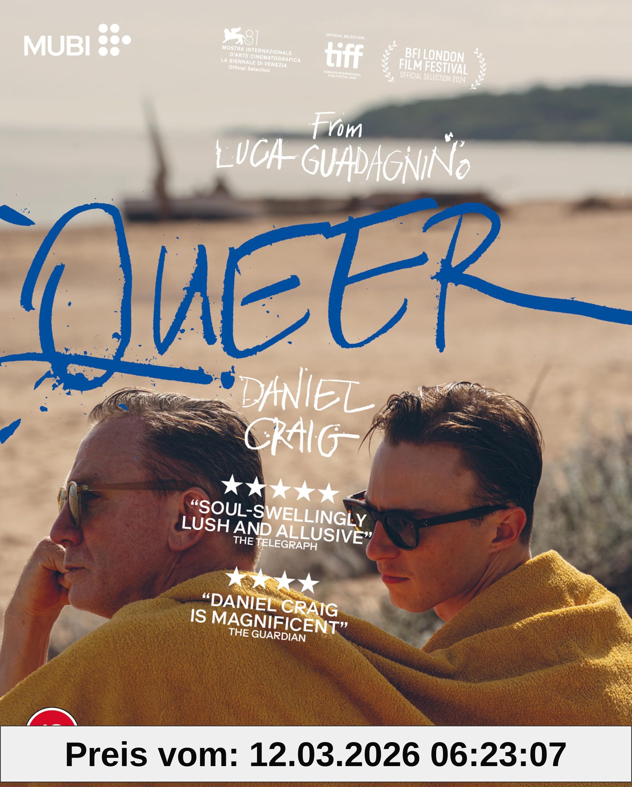 Luca Guadagnino Queer [Blu-Ray] [Region B] (Deutsche Sprache. Deutsche Untertitel)