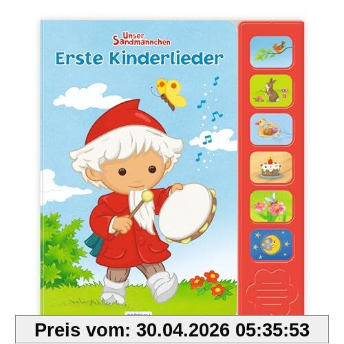 Trötsch Unser Sandmännchen Soundbuch Erste Kinderlieder: Soundbuch Beschäftigungsbuch Liederbuch