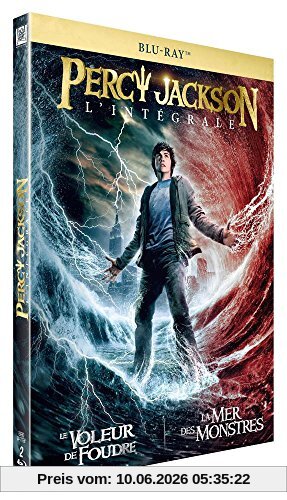 Coffret percy jackson 2 films : le voleur de foudre ; la mer des monstres [Blu-ray] [FR Import]