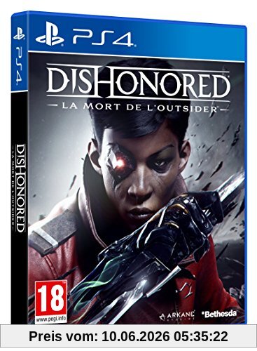 Dishonored : La Mort de l'Outsider Jeu PS4