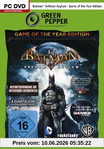 Batman: Arkham Asylum - Game of the Year Edition [Green Pepper] - [PC]