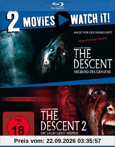 The Descent 1+2 [Blu-ray]