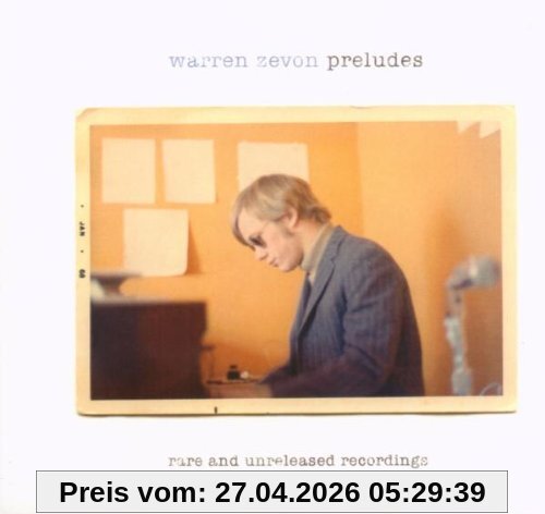 Warren Zevon Preludes-Rare & Unreleased Recordings