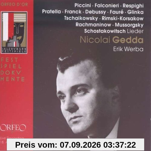 Nicolai Gedda Salzburger Liederabend 1959
