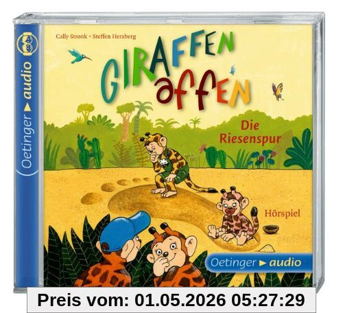 Giraffenaffen - Die Riesenspur (CD): Hörspiel. Band 4
