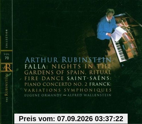 The Rubinstein Collection Vol. 70 (Falla, Saint-Saens, Franck)