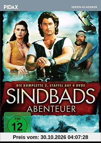 Sindbads Abenteuer, Staffel 2 / Weitere 22 Folgen der der Fantasyserie (Pidax Serien-Klassiker)