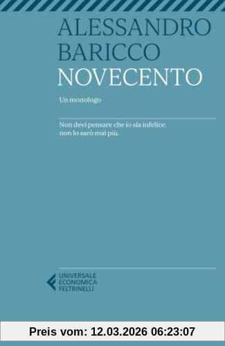 Baricco Novecento, Un Monologo
