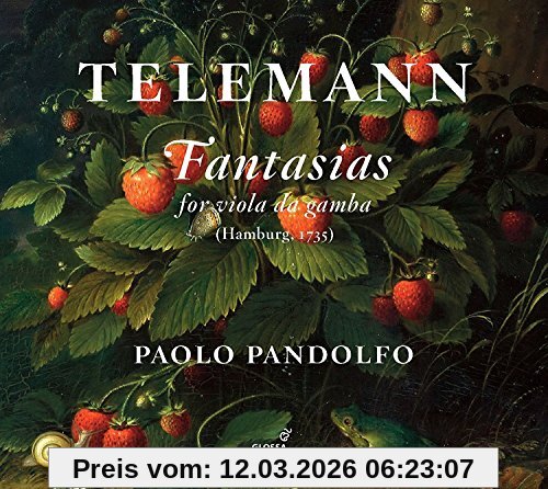 Paolo Pandolfo Telemann, Fantasias - Gambenfantasien Twv 40, 26-37