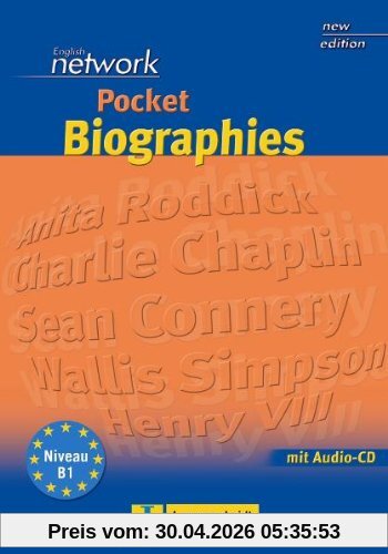 English Network Pocket Biographies - Buch mit Audio-CD (English Network Pocket Series)