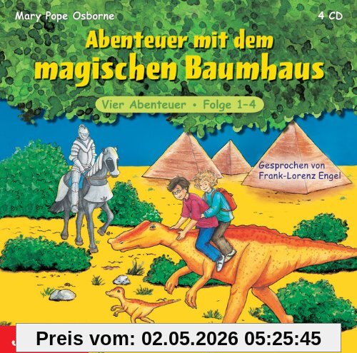 Abenteue mit dem magischen Baumhaus. Folge 1-4: Mit Musik von Ulrich Maske
