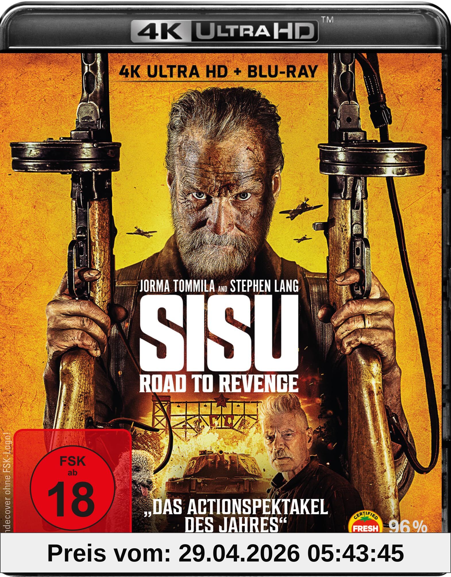 Sisu: Road to Revenge (4K-UHD, Blu-ray)