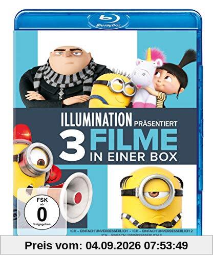 Ich - Einfach unverbesserlich 1-3 [Blu-ray]