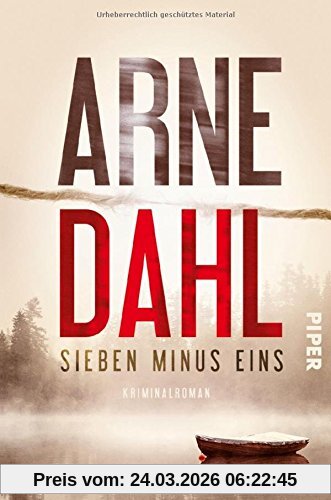 Sieben minus eins: Kriminalroman (Berger & Blom, Band 1)