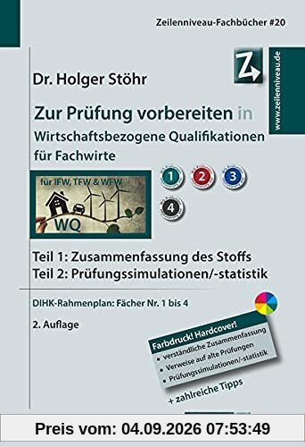 Zur Prüfung vorbereiten in Wirtschaftsbezogene Qualifikationen für Fachwirte