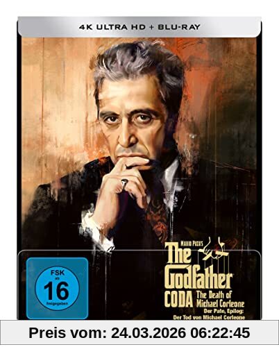 Der Pate - Epilog: Der Tod von Michael Corleone - Steelbook [Blu-ray]
