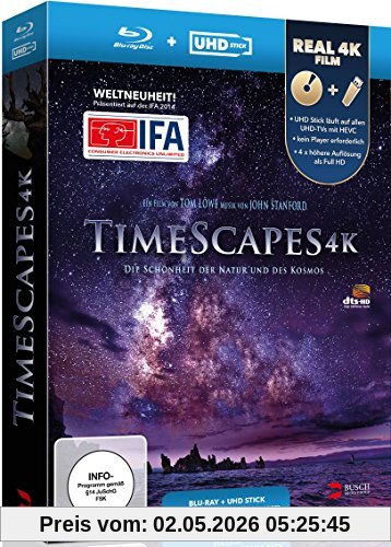 TimeScapes 4K (UHD Stick in Real 4K + Blu-ray) - Limited Edition [Blu-ray]