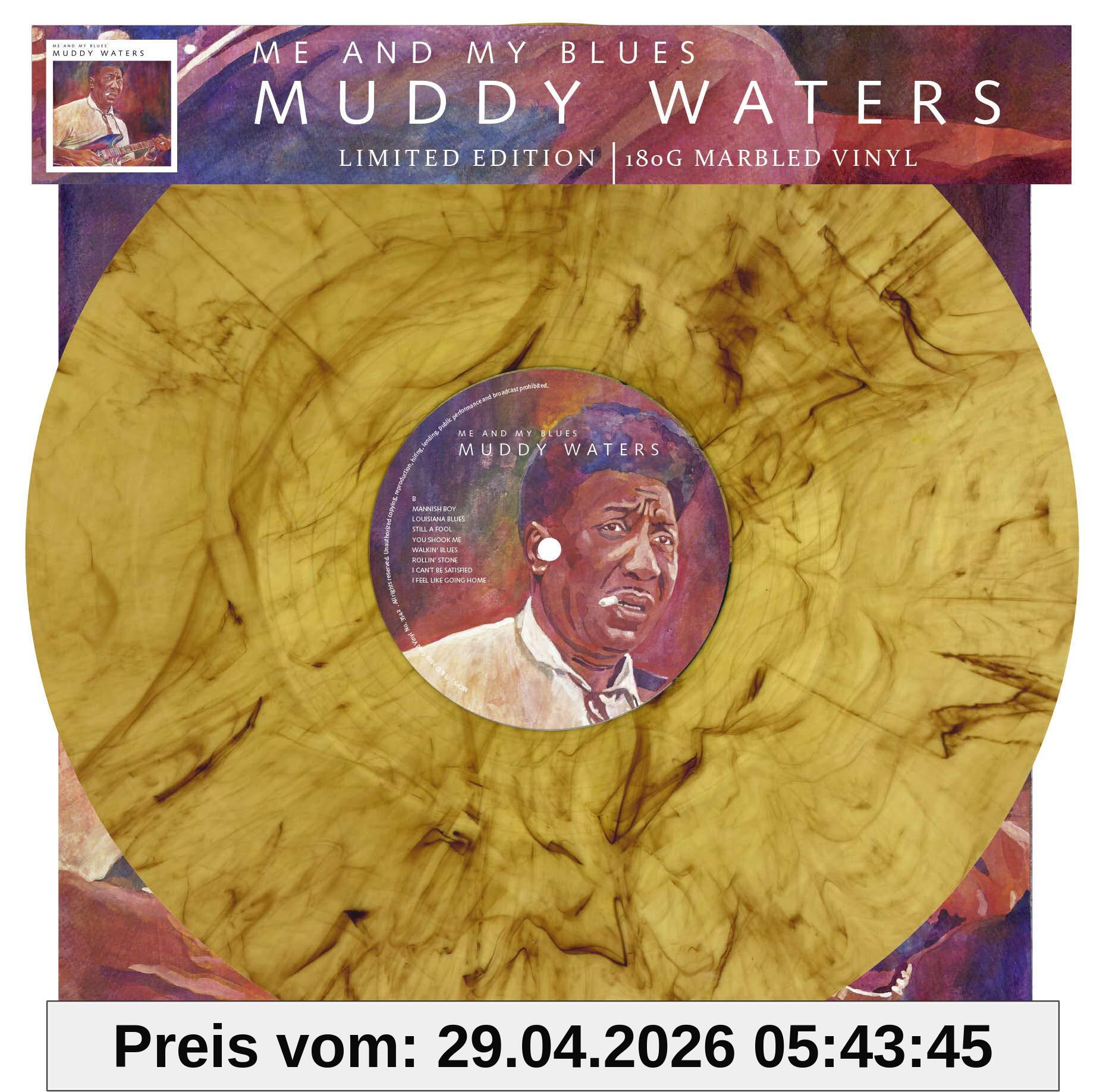 Muddy Waters - Me And My Blues - Limitiert 180 gr. marbled [ Limited Edition / Farbiges Vinyl / 180g Vinyl] [Vinyl LP]