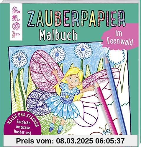 Zauberpapier Malbuch im Feenwald: Entdecke magische Muster und versteckte Motive