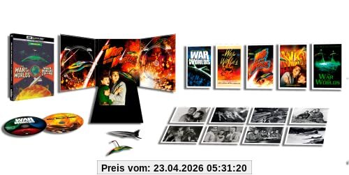 La guerre des mondes (1953) + le choc des mondes (1951) 4k ultra hd [Blu-ray] [FR Import]