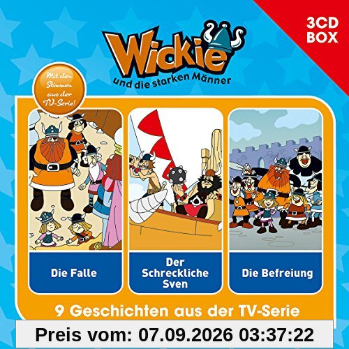 Wickie-3-CD Hörspielbox Vol.1