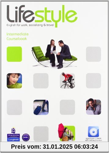 Lifestyle Intermediate Coursebook (with CD-ROM): English for Work, Socializing and Travel