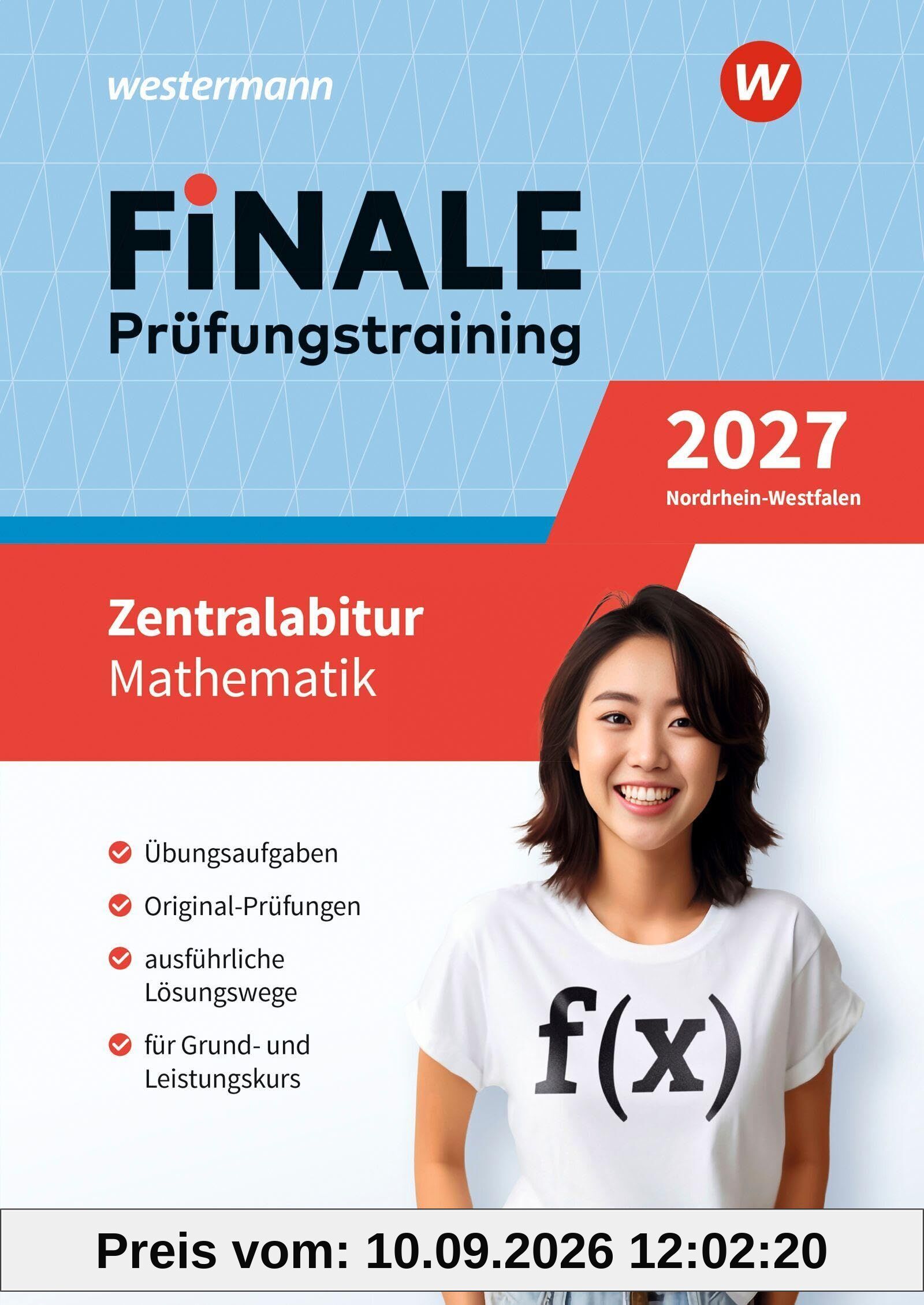 FiNALE Prüfungstraining Zentralabitur Nordrhein-Westfalen. Mathematik 2027