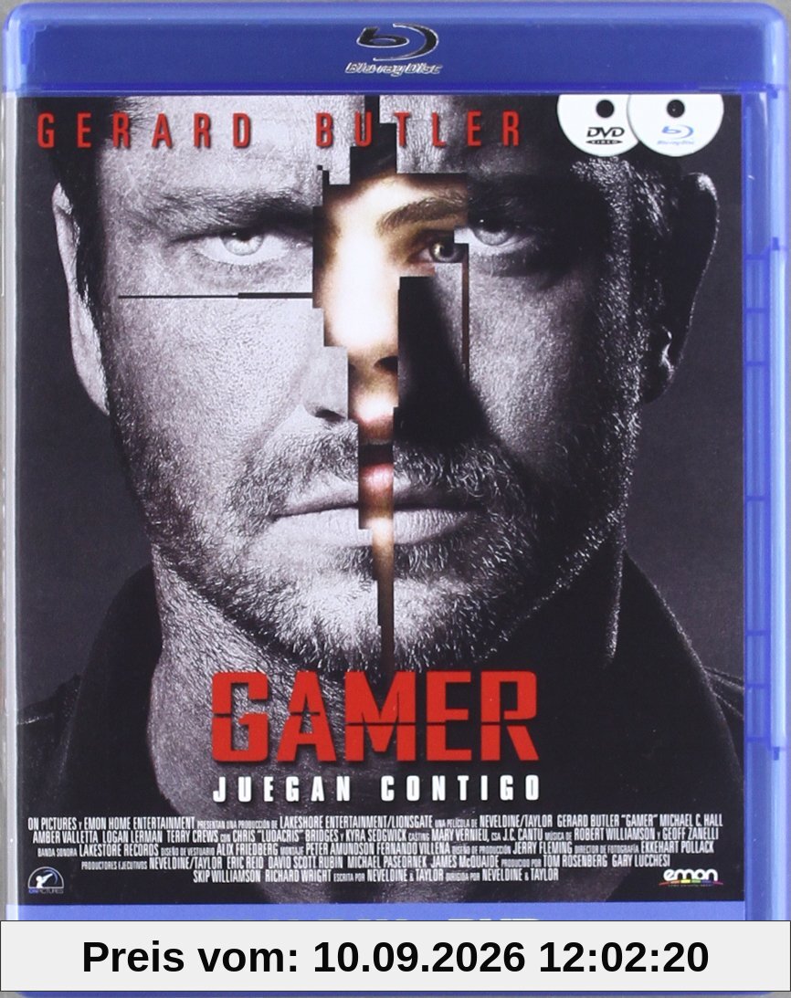 Gamer (Combo Dvd+Br) (Blu-Ray) (Import) (2013) Gerard Butler; Amber Valletta