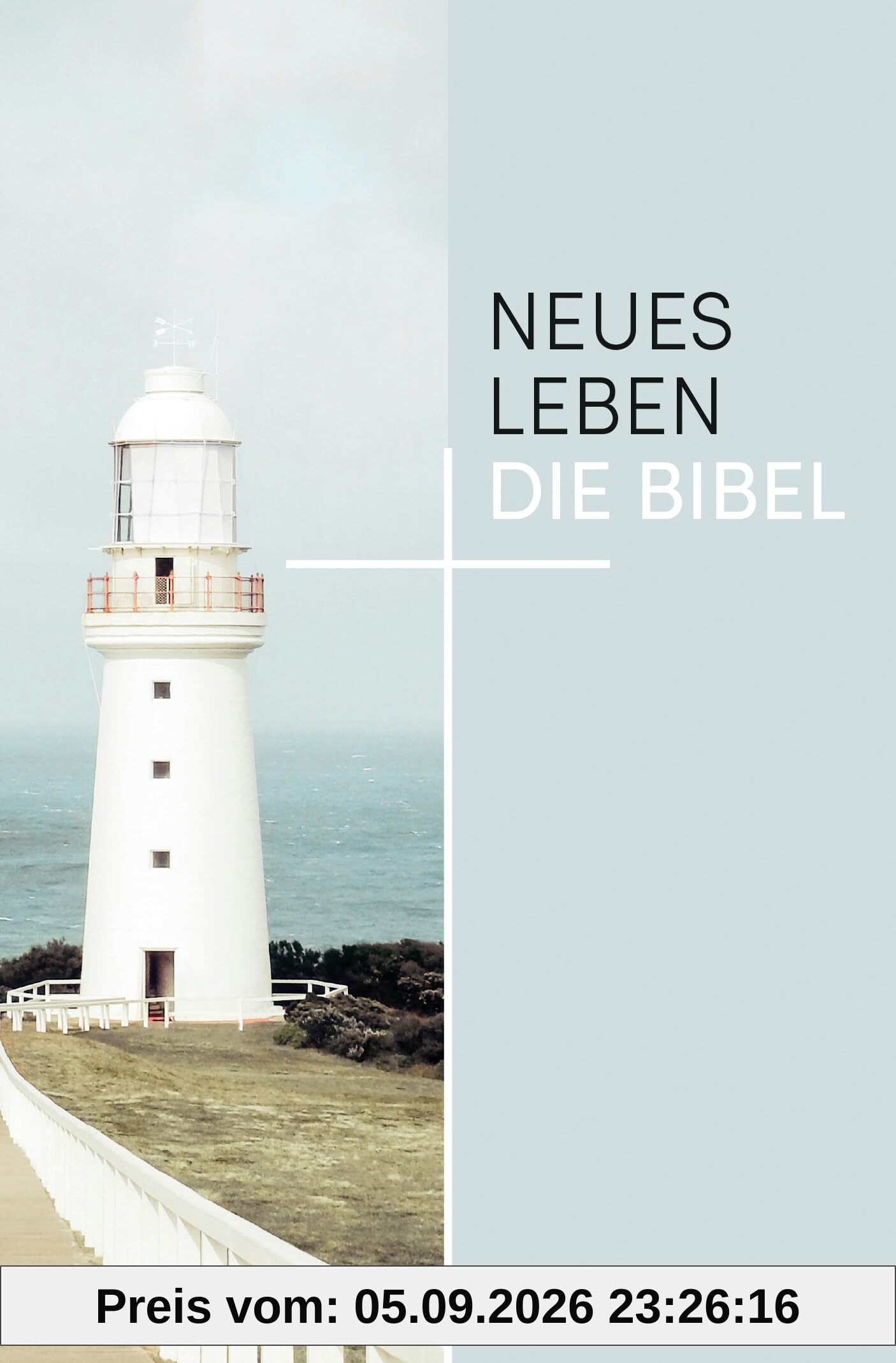 Neues Leben. Die Bibel. Taschenausgabe, Motiv Leuchtturm