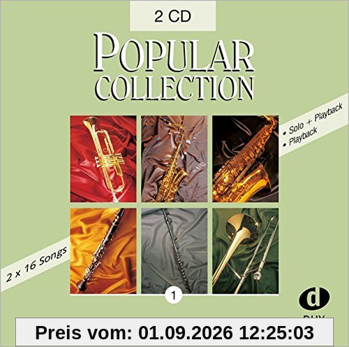 Popular Collection 1 Doppel-CD, Halb- und Vollplayback