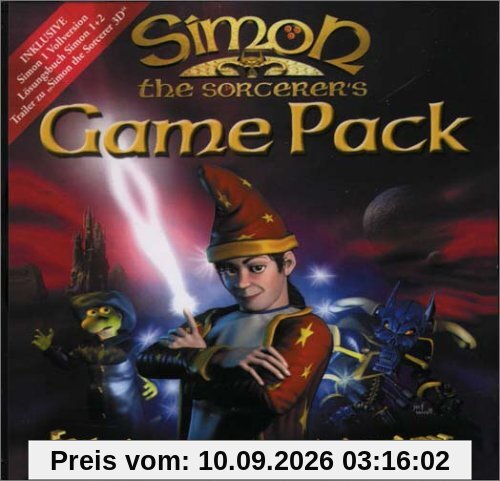 Simon the Sorcerer's Game- Pack. CD- ROM für Windows 95/98/ ME