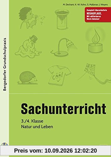Sachunterricht - 3./4. Klasse, Natur und Leben (Bergedorfer® Grundschulpraxis)