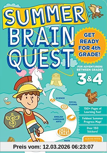 Workman Publishing Summer Brain Quest, Between Grades 3 & 4