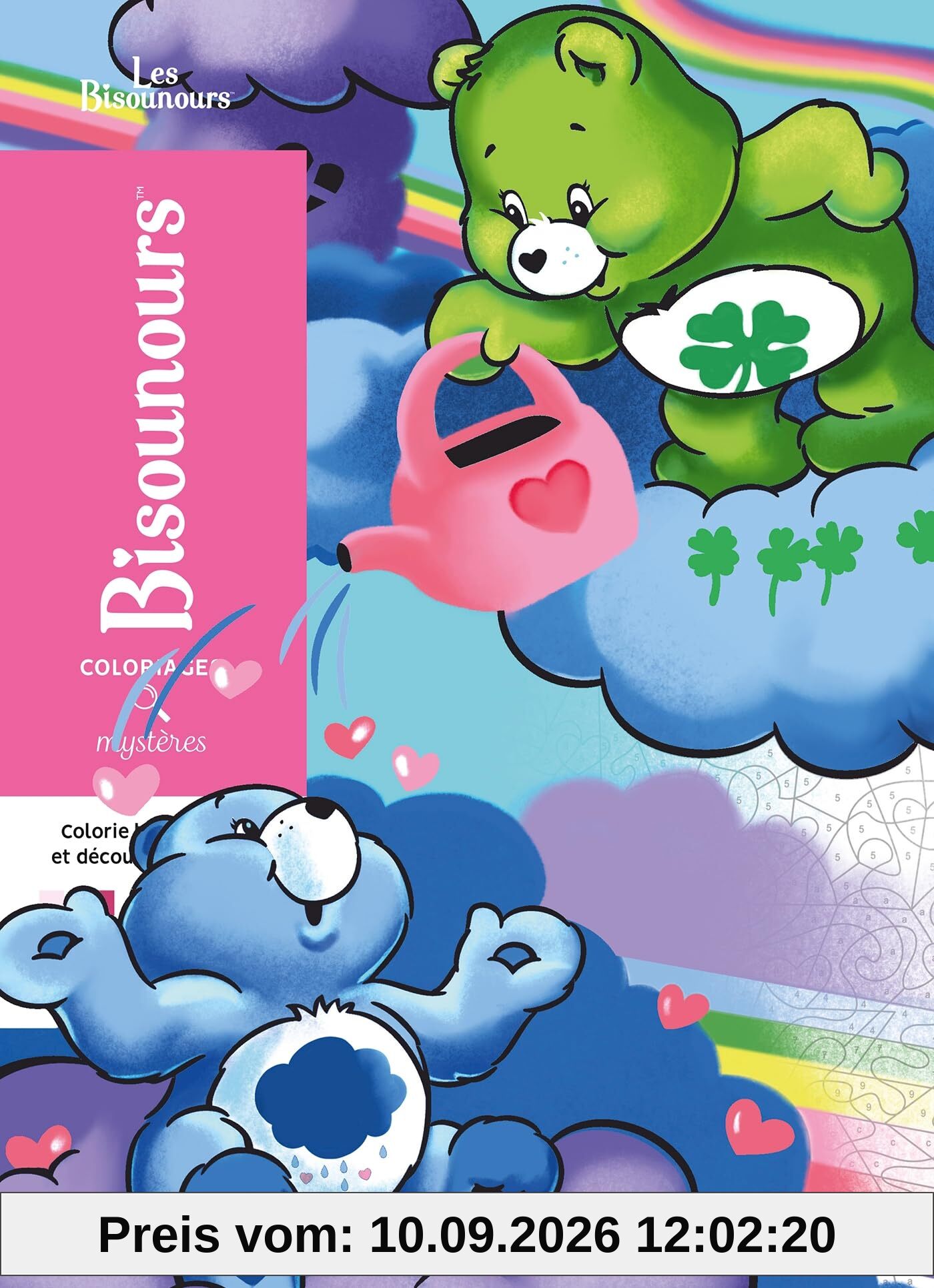 Coloriages mystères : Bisounours : Colorie les chiffres et découvre l'image !