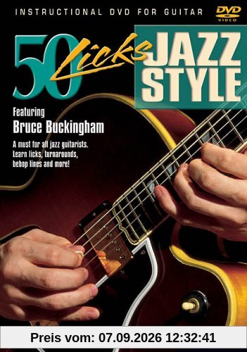 50 Licks Jazz Style Gtr DVD [UK Import]