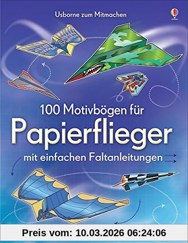 unbekannt Papierflieger, Usborne Zum Mitmachen