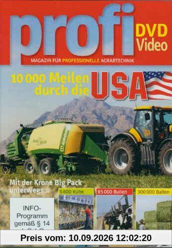 Profi - 10000 Meilen durch die USA - Mit der Krone Big Pack unterwegs ...